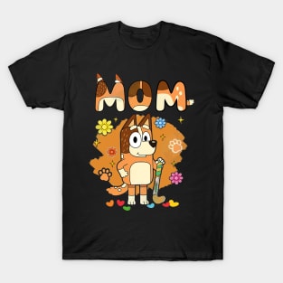 Mom Hockey Style T-Shirt